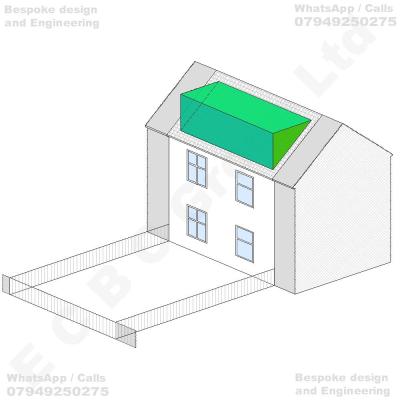Conversion of the existing loft space to provide habitable accommodation, including the alterations to the roofline incorporating rear dormer extension, with roof lights in the front roof slope and associated internal and external alterations