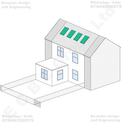 Conversion of the existing loft space to provide habitable accommodation, including the installation of four rooflights within the rear roof slope, together with associated internal alterations and modifications to the existing roof structure of the dwellinghouse