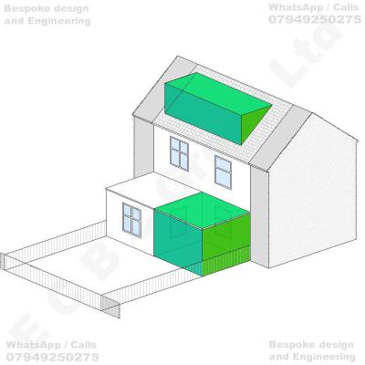 Erection of a single-storey rear infill extension adjoining the existing ground-floor rear projection, together with the conversion of the existing loft space to provide habitable accommodation, incorporating the construction of a flat-roof rear dormer extension, associated alterations to the existing roof structure and internal and external modifications to the dwellinghouse
