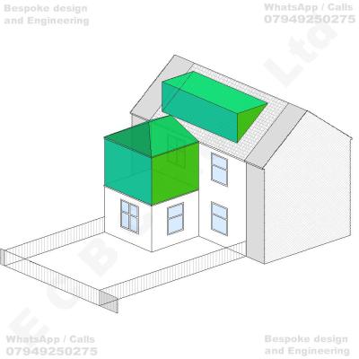 Erection of a first-floor rear extension above the existing single-storey rear projection, together with the conversion of the existing loft space to provide additional habitable accommodation, including the construction of a flat-roof rear dormer extension, alterations to the existing roof structure and associated internal and external alterations to the dwellinghouse