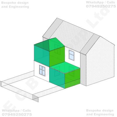 Erection of a first-floor rear extension above the existing single-storey rear projection, together with the construction of an adjoining single-storey rear infill extension to provide additional ground-floor and first-floor residential accommodation, incorporating associated roof alterations, modifications to the rear elevations and internal reconfiguration of the existing dwellinghouse