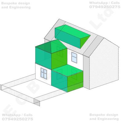 Erection of a first-floor rear extension above the existing single-storey rear projection and an adjoining single-storey rear infill extension, together with the conversion of the existing loft space to provide additional habitable accommodation, incorporating the construction of a flat-roof rear dormer extension, associated alterations to the existing roofline and internal and external modifications to the dwellinghouse