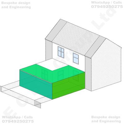 Erection of a single-storey wraparound rear extension, incorporating the enlargement of the existing ground-floor rear accommodation through the construction of extensions adjoining and extending around the existing single-storey rear projection, to provide additional residential living space, together with associated alterations to the rear elevations and internal reconfiguration of the dwellinghouse
