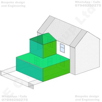 Erection of a single-storey wraparound rear extension, incorporating extensions adjoining and extending around the existing single-storey rear projection to provide additional ground-floor residential accommodation, together with the conversion of the existing loft space to provide habitable accommodation, including the construction of a flat-roof rear dormer extension, alterations to the existing roof structure and associated internal and external modifications to the dwellinghouse