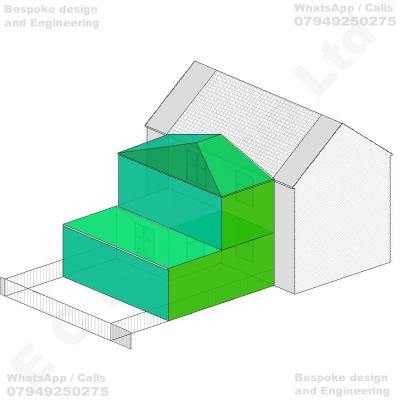 Erection of a part single-storey, part two-storey rear extension, comprising a single-storey wraparound rear extension and an enlarged first-floor rear extension incorporating a new pitched roof connecting to the existing main roof, to provide additional ground-floor and first-floor residential accommodation, together with associated alterations to the existing roof structure, modifications to the rear elevations and internal reconfiguration of the dwellinghouse