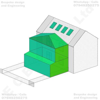 Erection of a part single-storey, part two-storey rear extension incorporating a pitched roof to the first-floor element, together with the installation of four rooflights to the rear roof slope of the existing dwellinghouse.