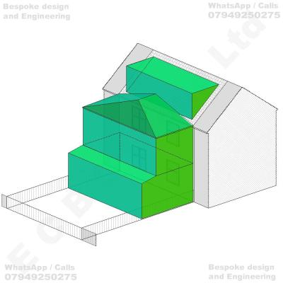 Erection of a part single-storey, part two-storey rear extension incorporating a pitched roof to the first-floor element, together with the construction of a rear dormer roof extension.