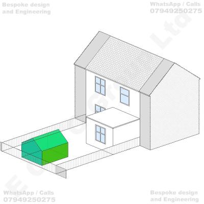 Erection of a single-storey detached outbuilding with a pitched roof within the rear garden of the existing dwellinghouse, to provide ancillary accommodation for purposes incidental to the residential use of the main dwelling, together with associated external alterations and landscaping works