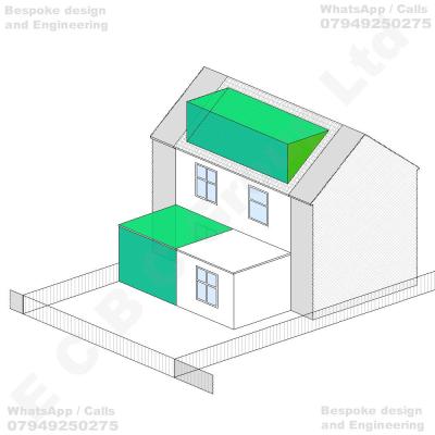 Erection of a single-storey rear infill extension with a flat roof, adjoining the existing single-storey rear projection, together with conversion of the existing loft space to provide habitable accommodation, incorporating the construction of a rear dormer roof extension and associated alterations to the existing roofline, internal layout and external elevations of the dwellinghouse