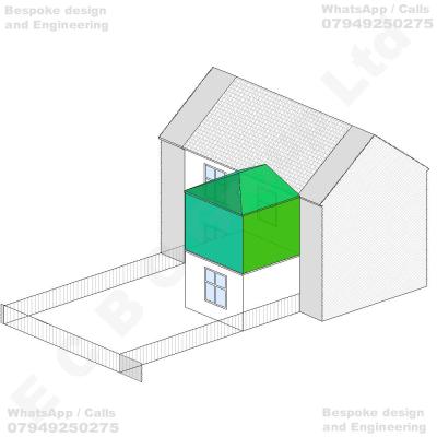 Erection of a first-floor rear extension above the existing single-storey rear projection, incorporating a new pitched roof to provide additional first-floor habitable accommodation, together with associated alterations to the existing roof structure, rear elevations and internal layout of the dwellinghouse