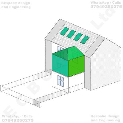 Erection of a first-floor rear extension above the existing single-storey rear projection, incorporating a pitched roof to provide additional residential accommodation, together with conversion of the existing loft space to provide habitable accommodation, including the installation of four rooflights within the rear roof slope and associated internal and external alterations to the dwellinghouse