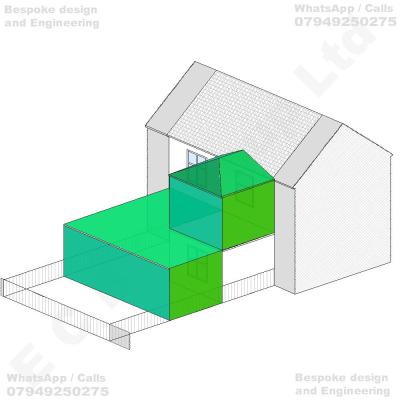 Erection of a part single-storey and part two-storey rear extension, comprising an enlarged L-shaped single-storey rear extension with a flat roof, incorporating side-return infill and additional rearward projection, together with a first-floor rear extension above the existing single-storey rear structure incorporating a pitched roof, to provide additional ground- and first-floor residential accommodation, with associated internal and external alterations to the dwellinghouse