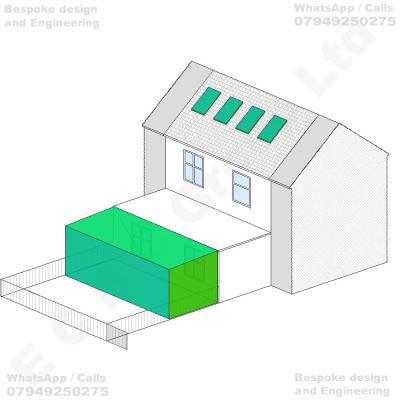 Erection of a single-storey rear extension to the existing dwellinghouse, projecting beyond the existing rear addition to provide additional ground-floor residential accommodation, together with the conversion of the existing loft space to provide habitable accommodation, incorporating the installation of four rooflights within the existing rear roof slope and associated internal and external alterations