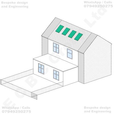 Conversion of the existing loft space to provide additional habitable accommodation, including the installation of four rooflights within the existing rear roof slope, together with associated internal alterations and ancillary works to the dwellinghouse