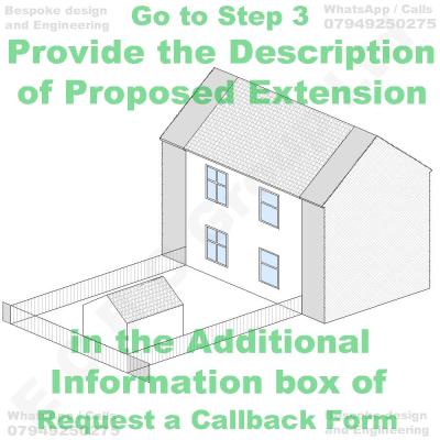 Customised Description of the Proposed Extension as Specified in the Request to Confirm a Final Quote Form