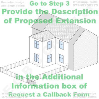 Customised Description of the Proposed Extension as Specified in the Request to Confirm a Final Quote Form