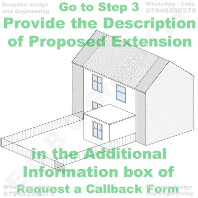 Customised Description of the Proposed Extension as Specified in the Request to Confirm a Final Quote Form