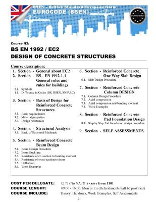 EC 2 - Concrete